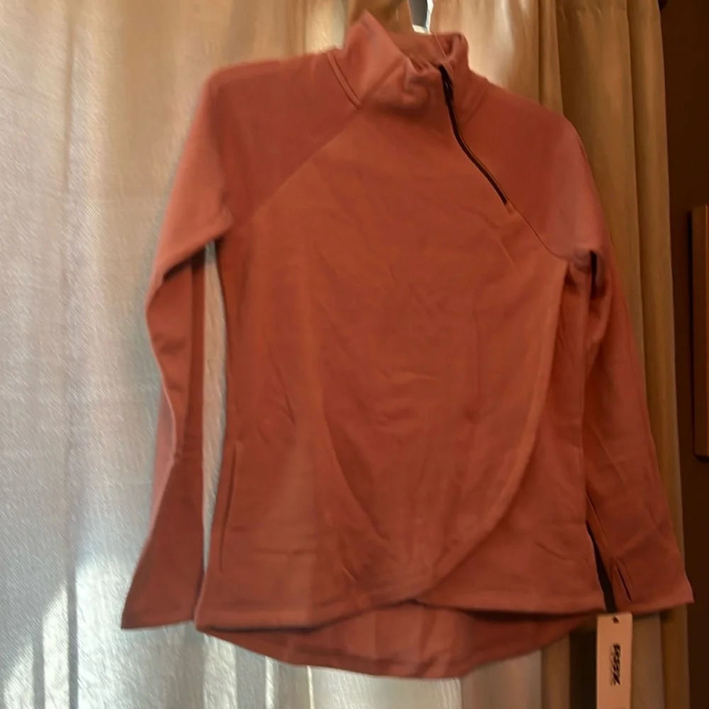 🌺🌺- RBX ACTIVE new with tags. Heather Rose upscale sweatshirt small petite. - Picture 2 of 7
